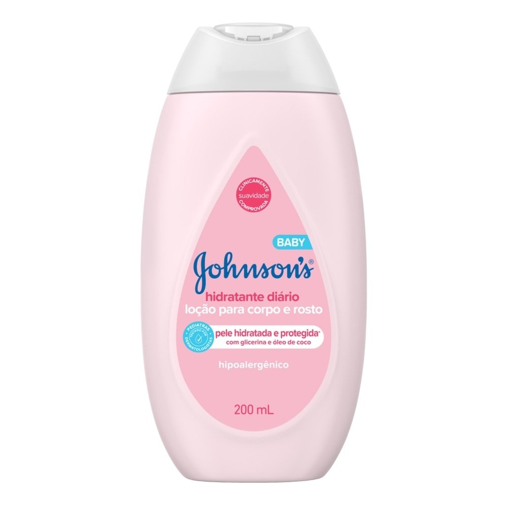 Loção Hidratante Johnson's Baby para Uso Diário 200ml