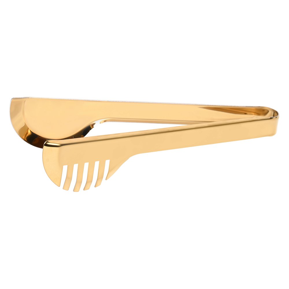 Pegador de Massas Inox Polido Dourado Mimo Style