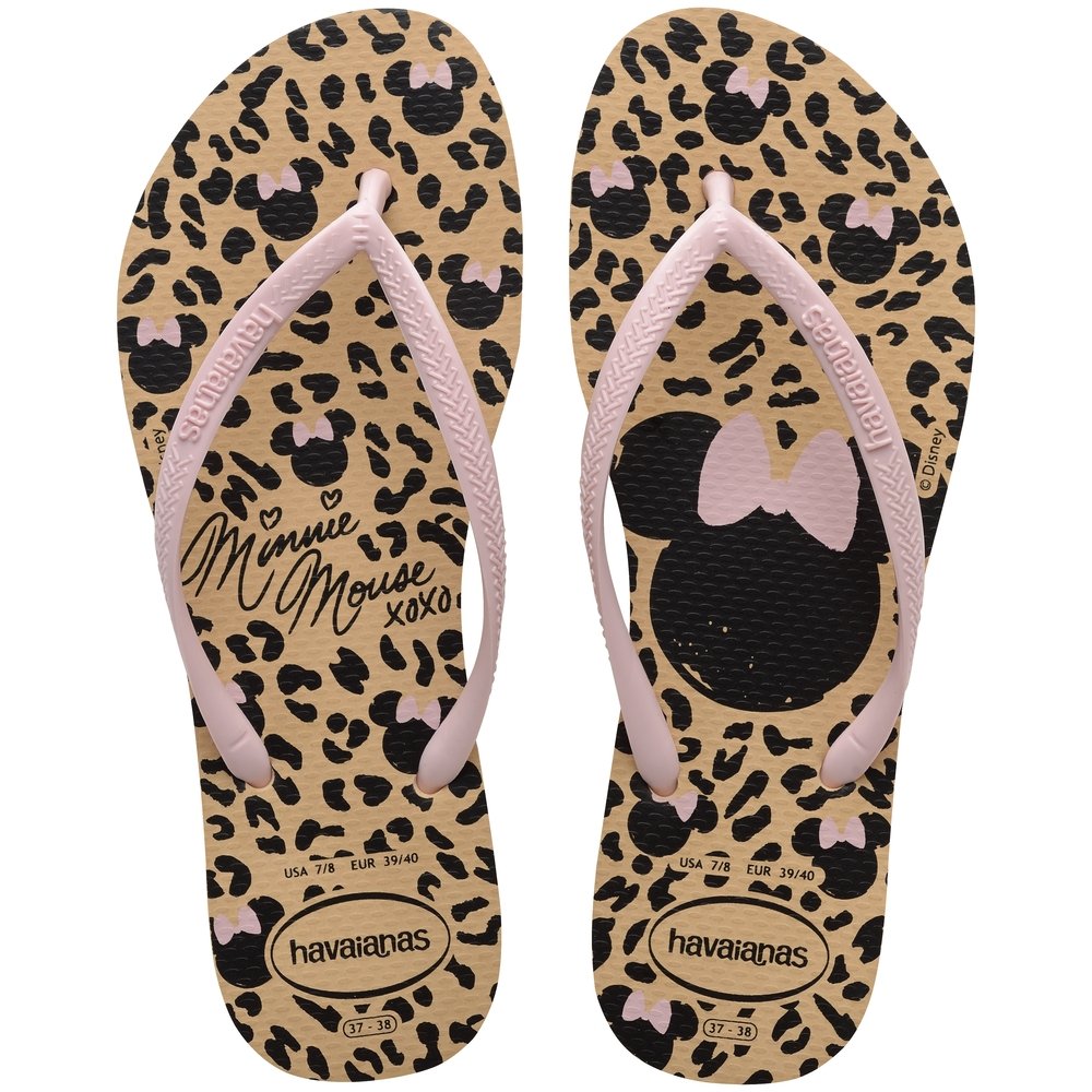 Havaianas Slim Disney Dourado 37/8