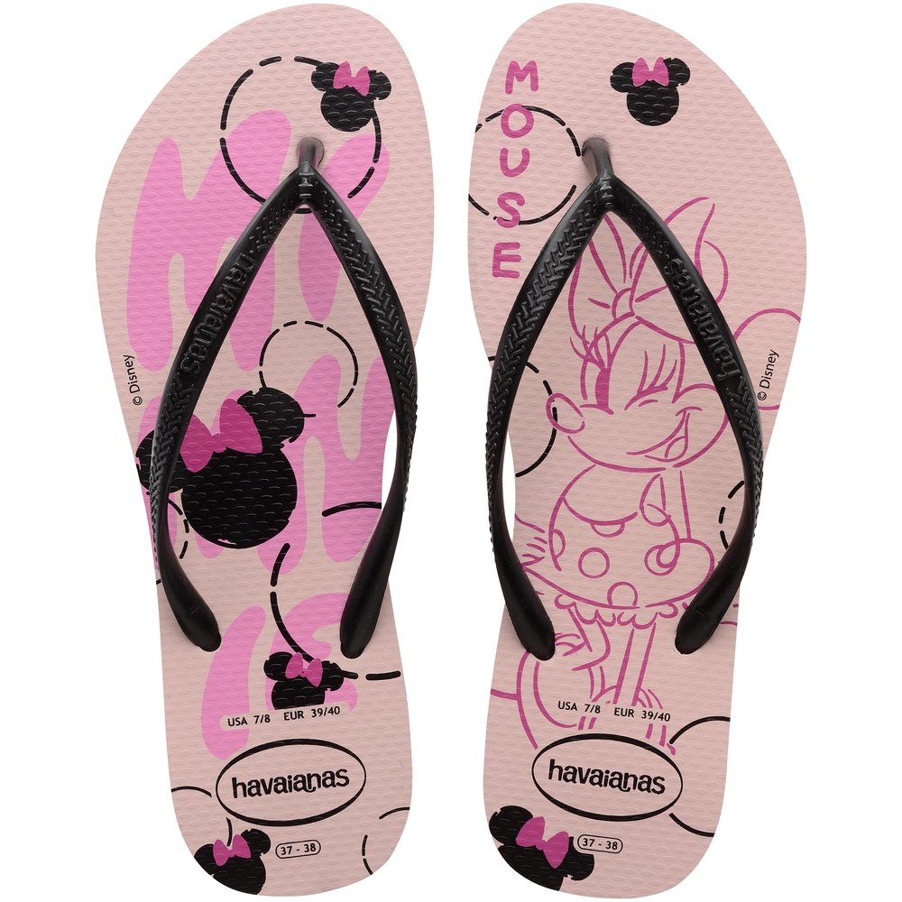 Havaianas Slim Disney Rosa Peônia 41/2