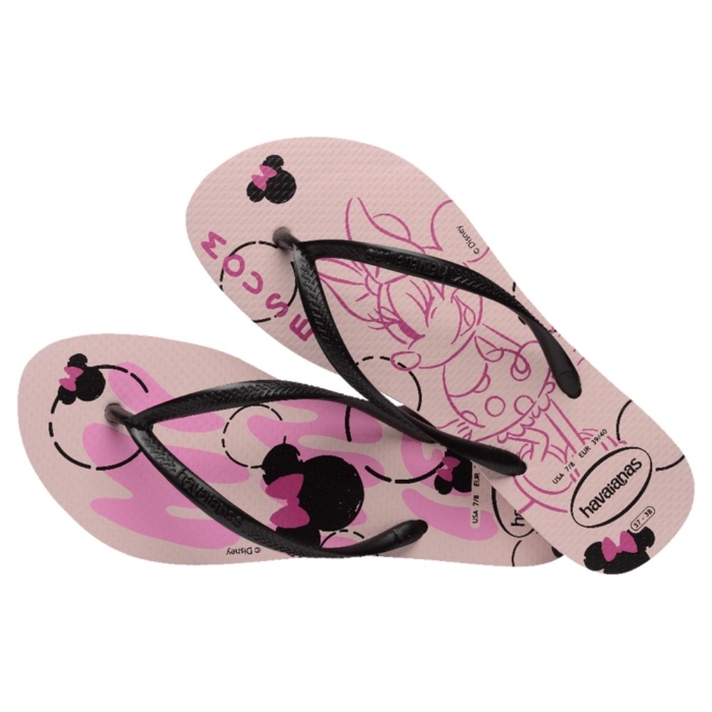 Havaianas Slim Disney Rosa Peônia 41/2