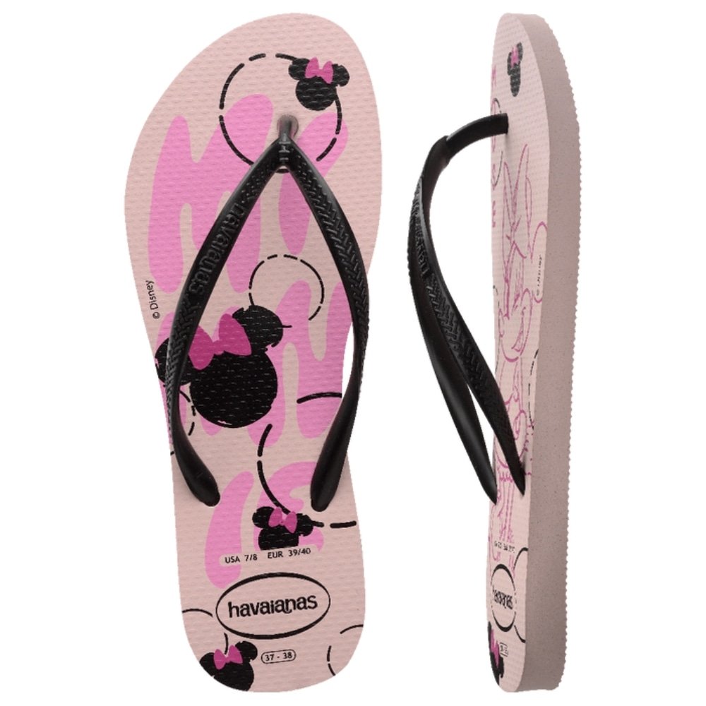 Havaianas Slim Disney Rosa Peônia 41/2
