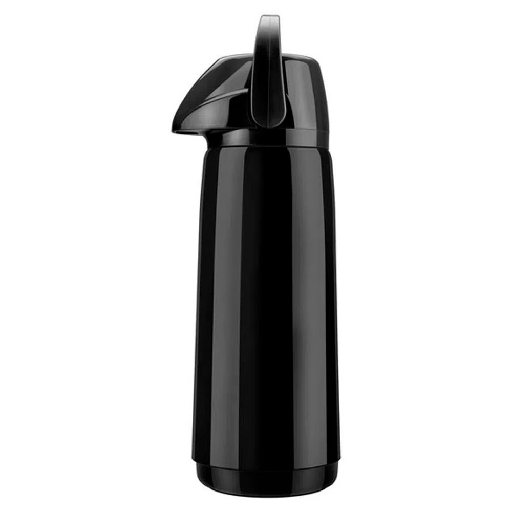Garrafa Térmica Invicta Air Pot Slim PP Pressão Preto 1,8L