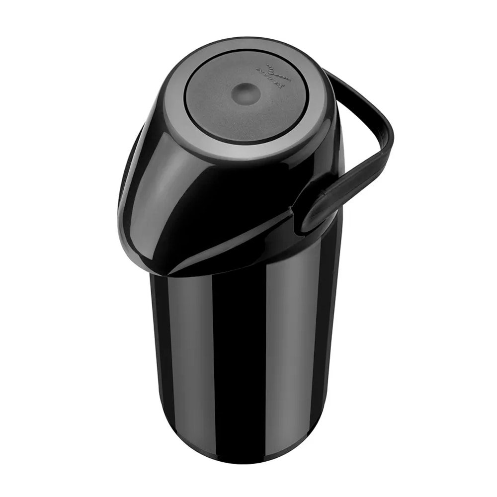 Garrafa Térmica Invicta Air Pot Slim PP Pressão Preto 1,8L