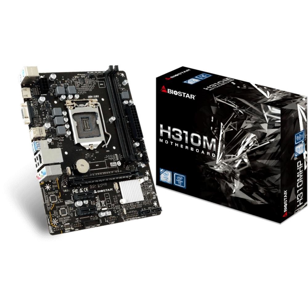 Placa Mãe Biostar H310MHP Intel LGA 1151 mATX DDR4