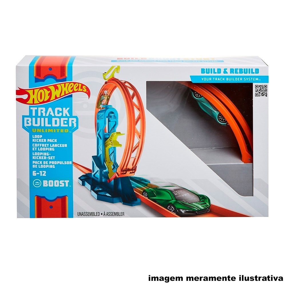 Componentes Hot Wheels para Pistas GLC87 Sortidos
