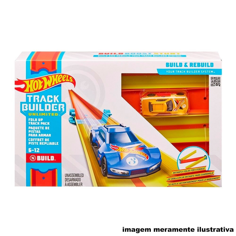 Componentes Hot Wheels para Pistas GLC87 Sortidos