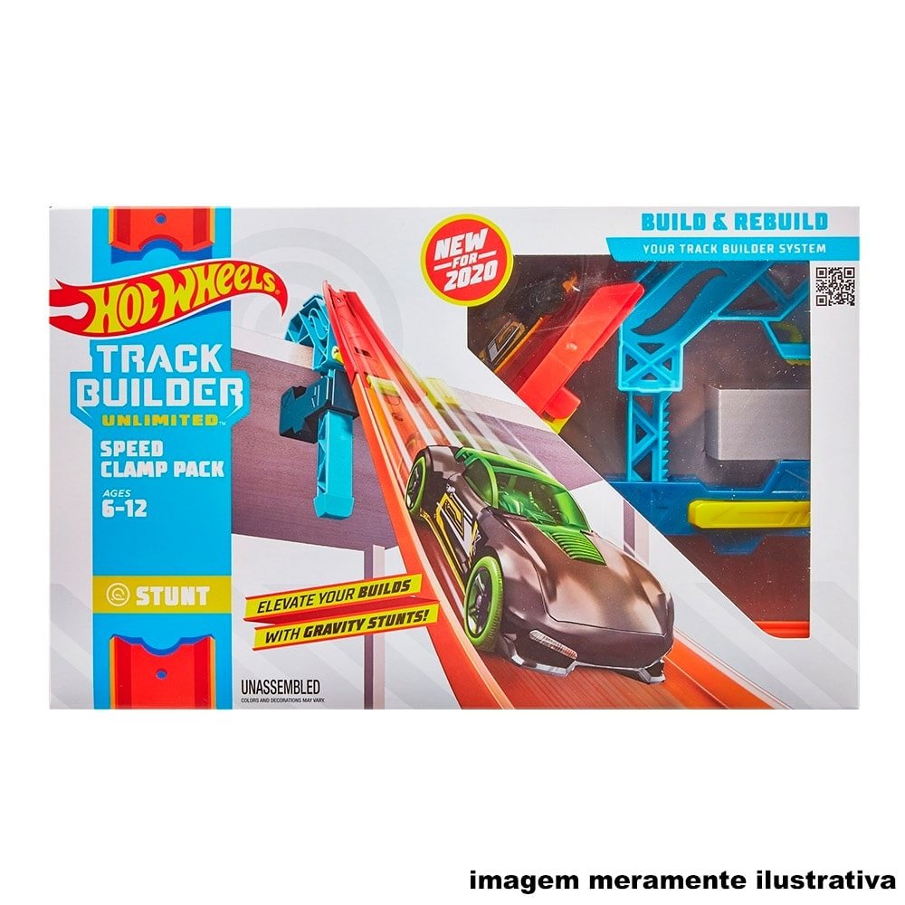 Componentes Hot Wheels para Pistas GLC87 Sortidos