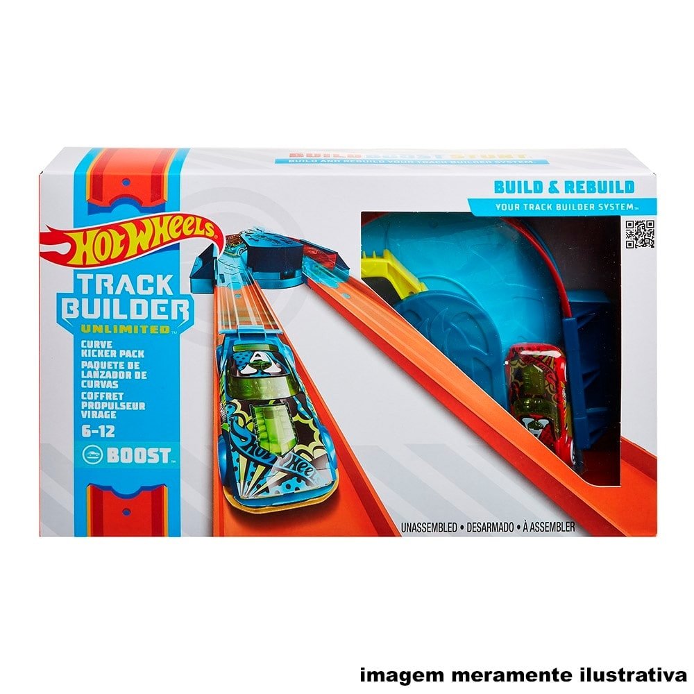 Componentes Hot Wheels para Pistas GLC87 Sortidos