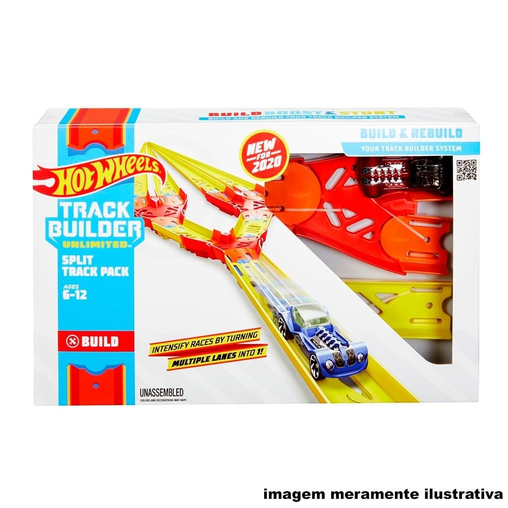 Componentes Hot Wheels para Pistas GLC87 Sortidos