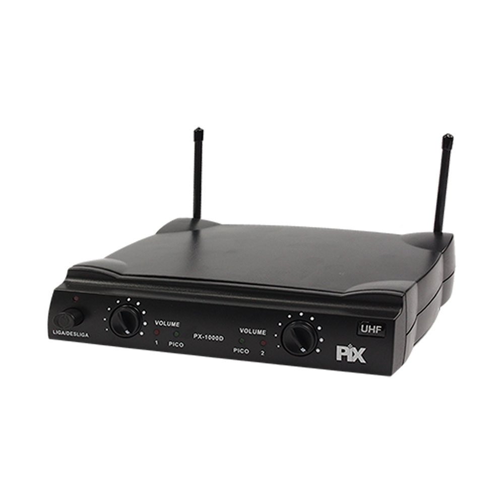 Microfone Sem Fio Com Receptor E 1 Microfone Bastão E 1 Microfone De Headset Lapela 585,70 + 578,50 MHz