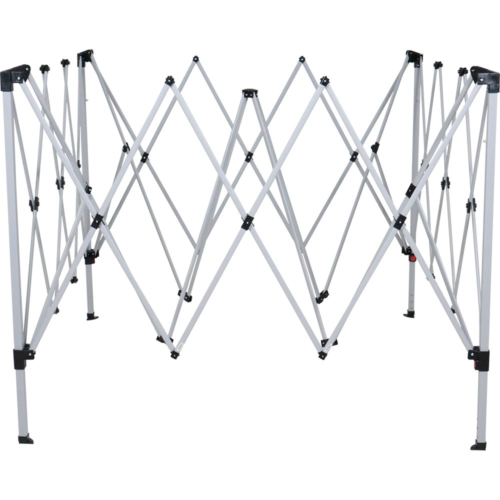 Tenda Gazebo 3m x 3m Dobrável Aluminio Bege Bel
