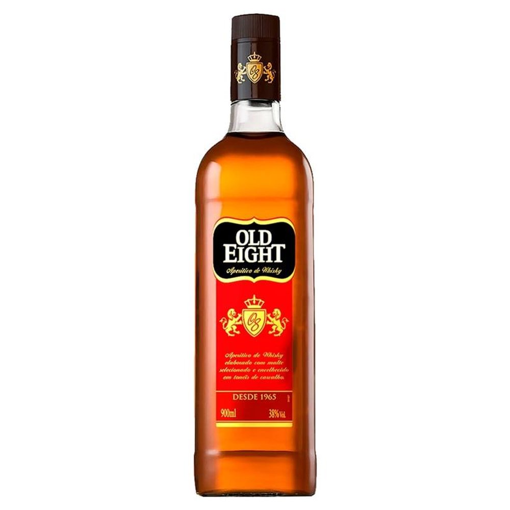 Kit com 60 Conhaque Dreher 900ml + 12 Aperitivo Old Eight 900ml