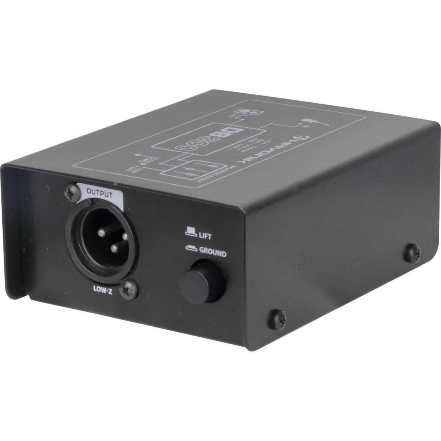 Direct Box Passivo DB300 Preto Hayonik