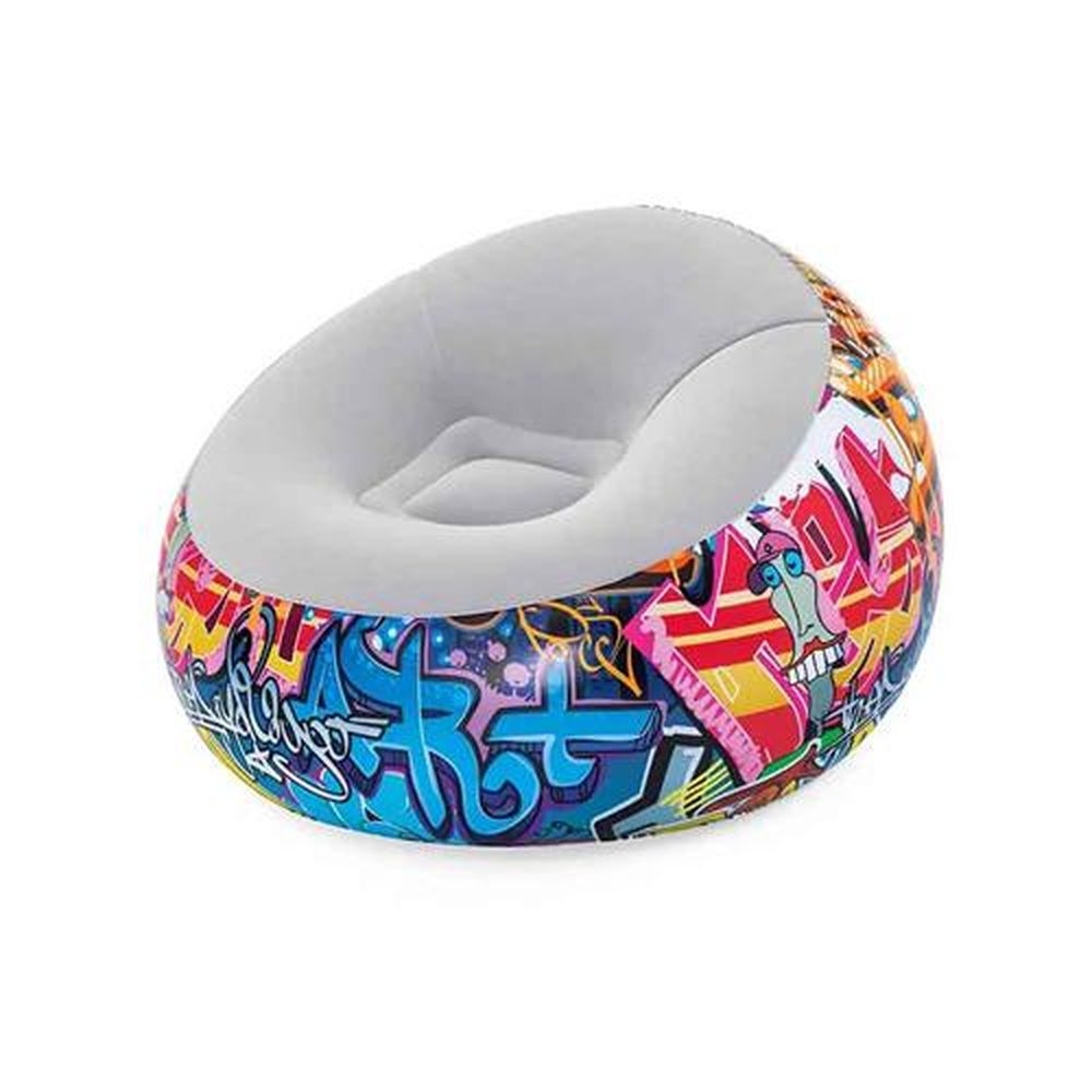 Poltrona Inflável Graffiti 1,12m x 1,12m x 66cm Bestway 75075