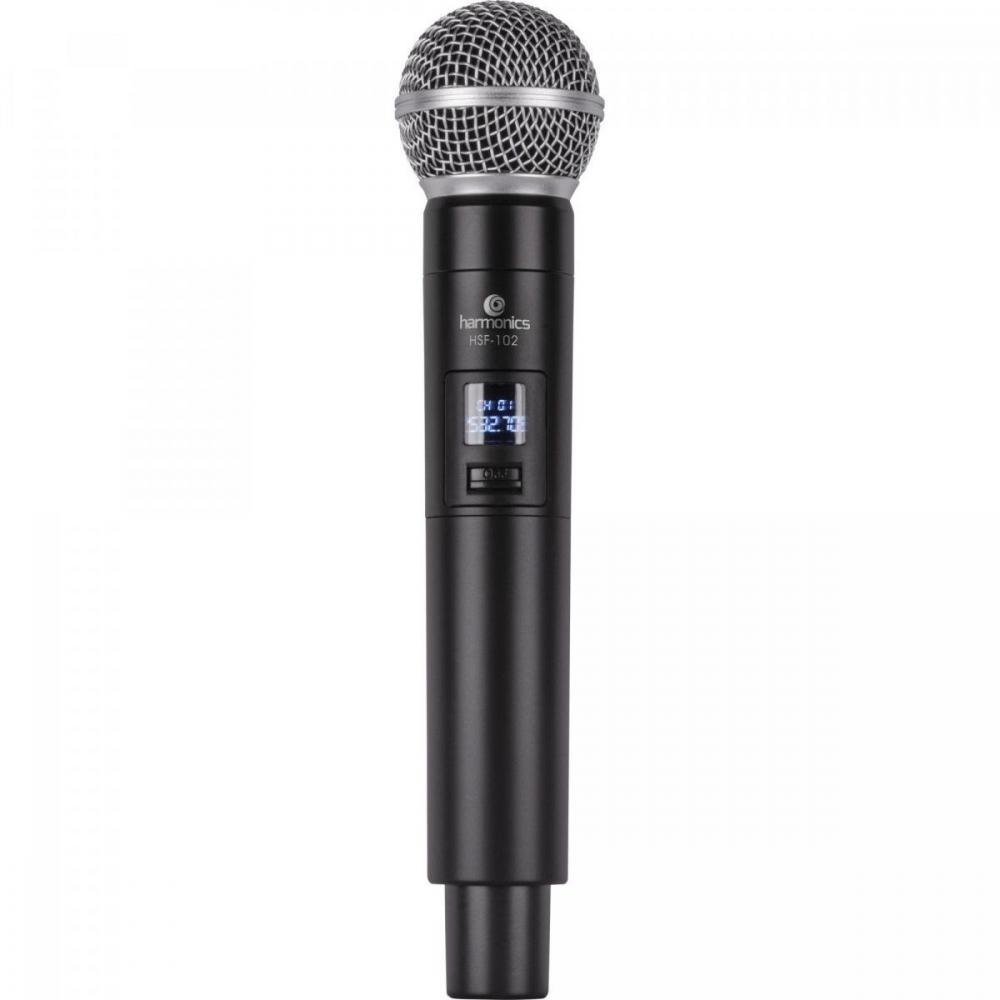 Microfone sem Fio de Mão Uhf Hsf-101 Harmonics