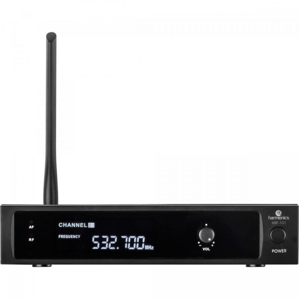 Microfone sem Fio de Mão Uhf Hsf-101 Harmonics