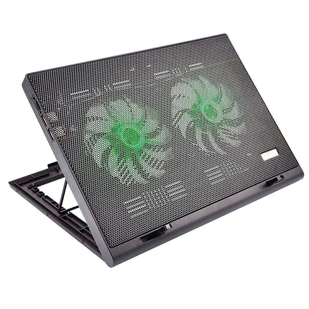 Base Para Notebook Ate 17", Com Cooler Gamer E Led Luminoso, Ac267, Warrior