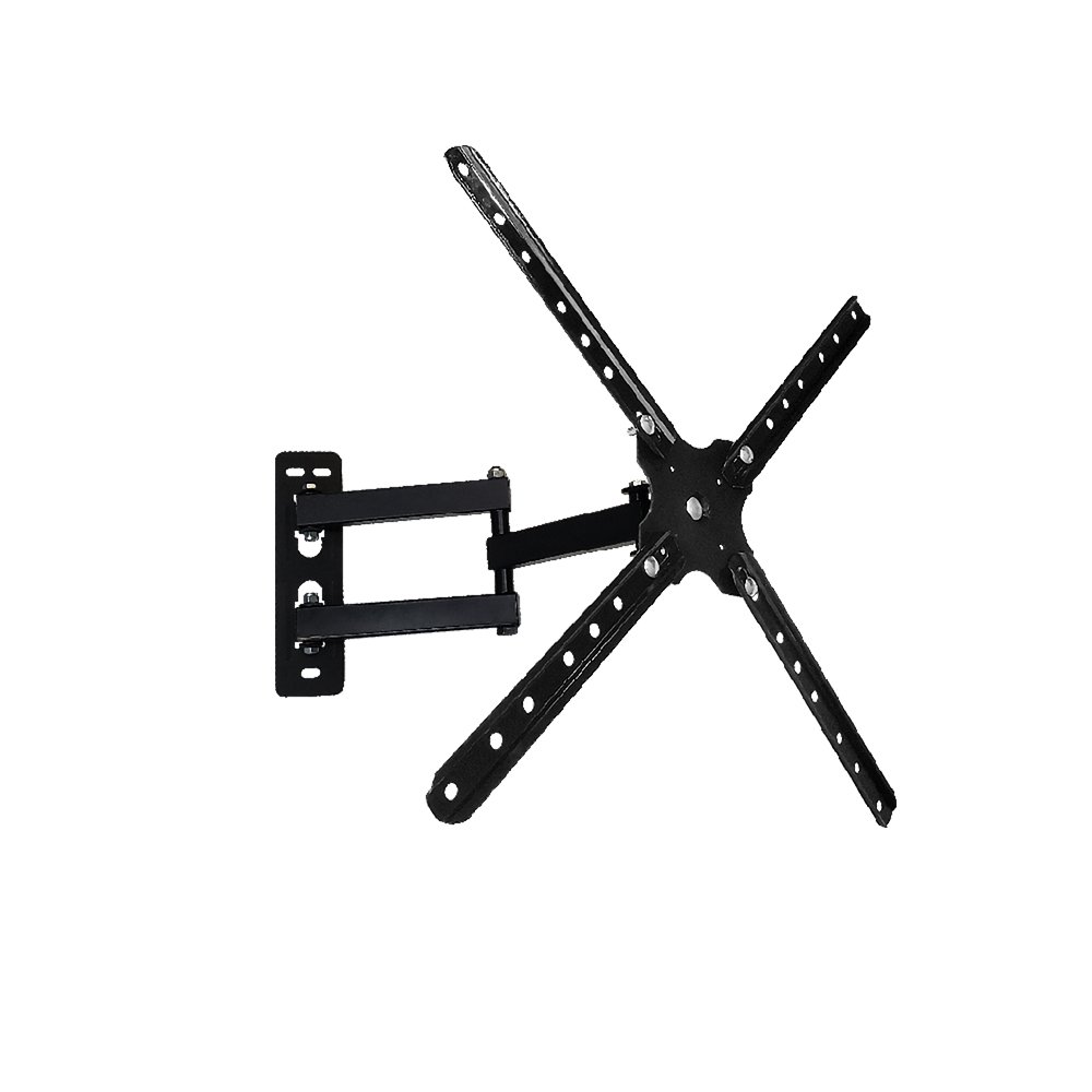 Suporte TV Tri-Articulado 10"a 60" ( Montado ) - Preto - Marca PIX