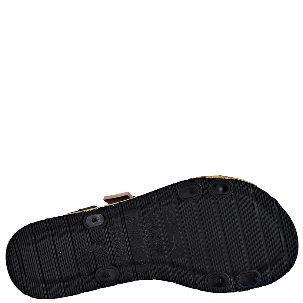 Sandalia Zaxy Way Papete Preto - Grade com 12 pares