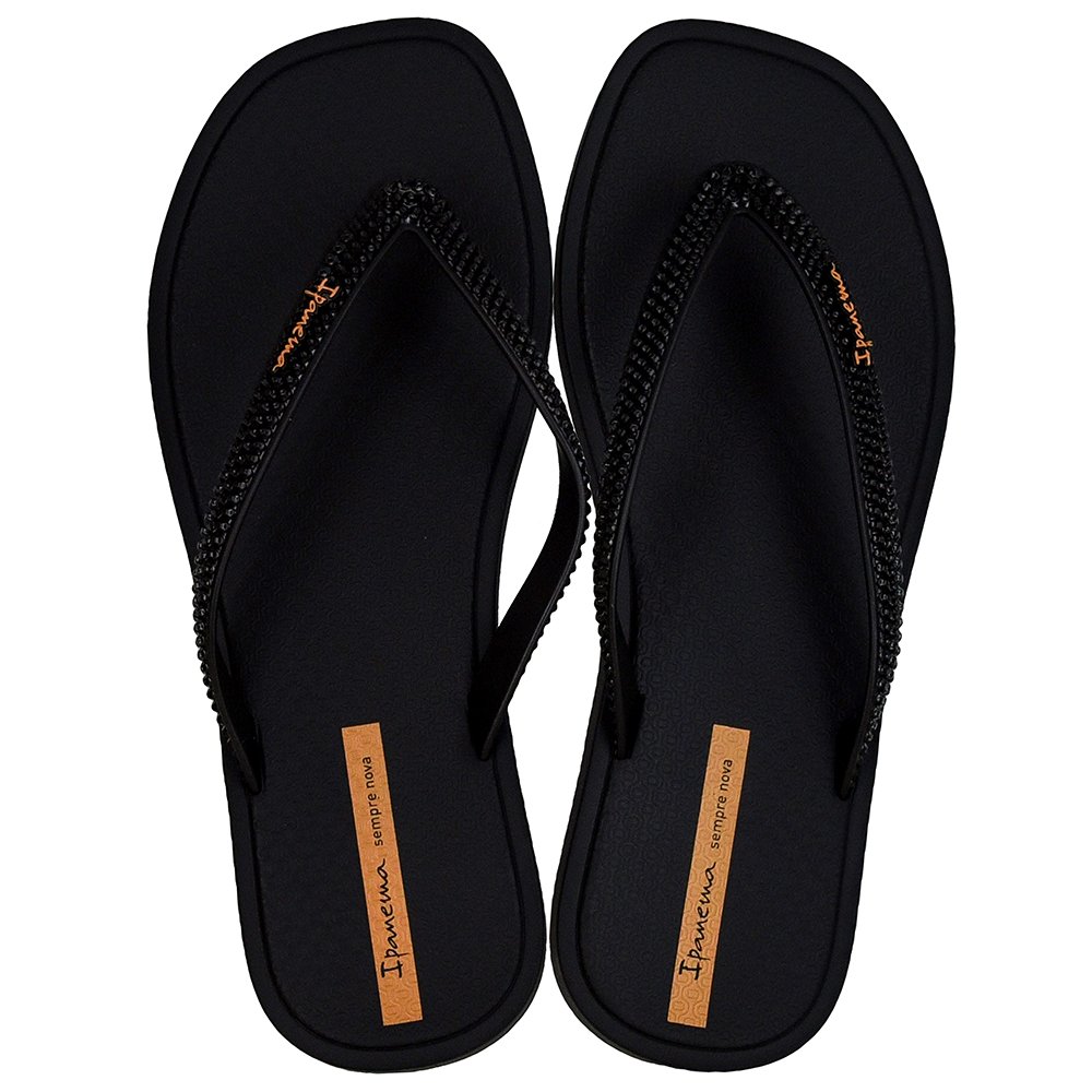 Chinelo Ipanema Solar Preto - Preto - Grade com 12 pares