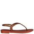 Sandalia Grendha Cacau Harmonia Nude - Grade com 12 pares