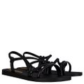 Sandalia Ipanema Solar Preto - Preto - Grade com 12 pares