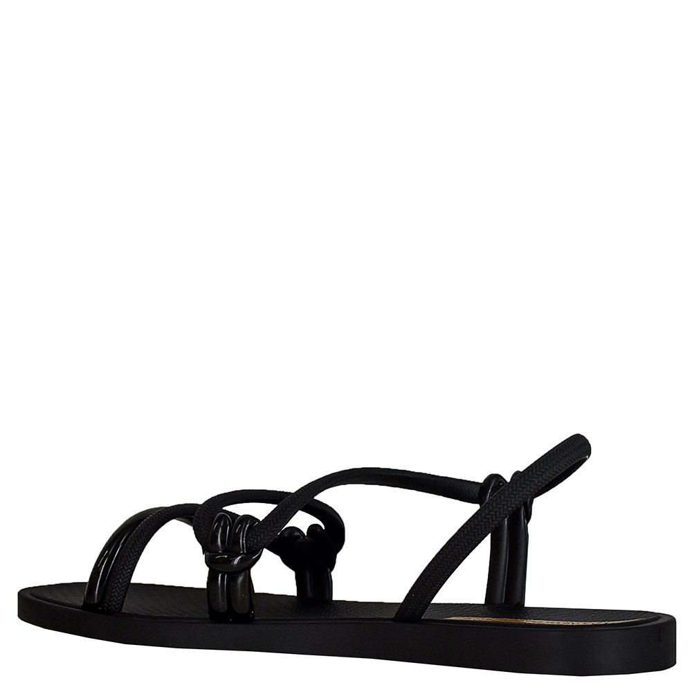 Sandalia Ipanema Solar Preto - Preto - Grade com 12 pares
