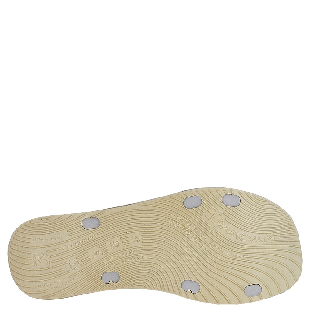 Sandalia Ipanema Solar Bege - Bege - Grade com 12 pares
