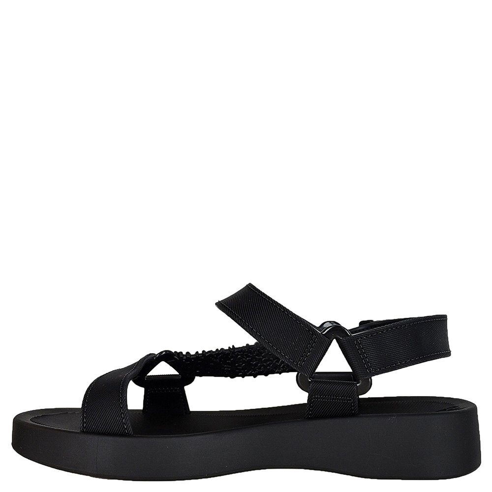 Sandalia Zaxy Primavera Papete Preto - Grade com 12 pares