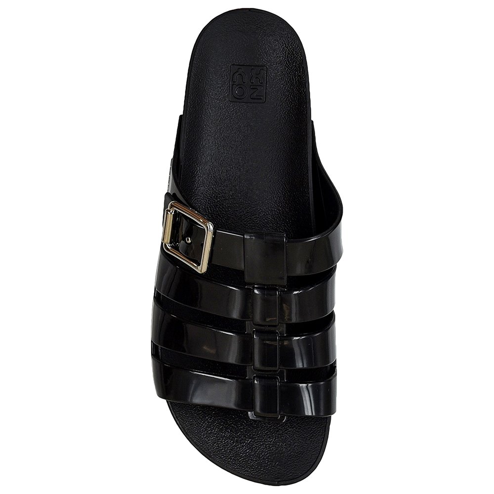 Sandalia Zaxy Ritmo Tamanco Preto - Grade com 12 pares