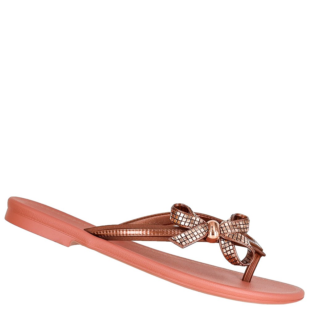 Sandalia Grendha Cacau Icone Cobre - Grade com 12 pares