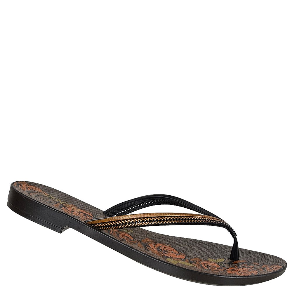 Sandalia Grendha Mais Acai Energia Preto - Grade com 12 pares