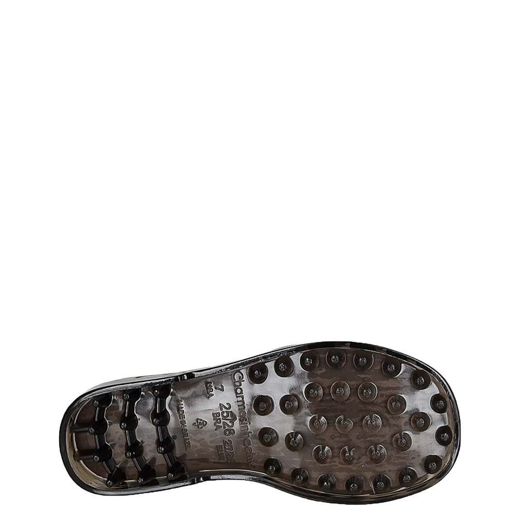 Sandalia Infantil Charmosinha Cinza Escuro - Grade com 12 pares