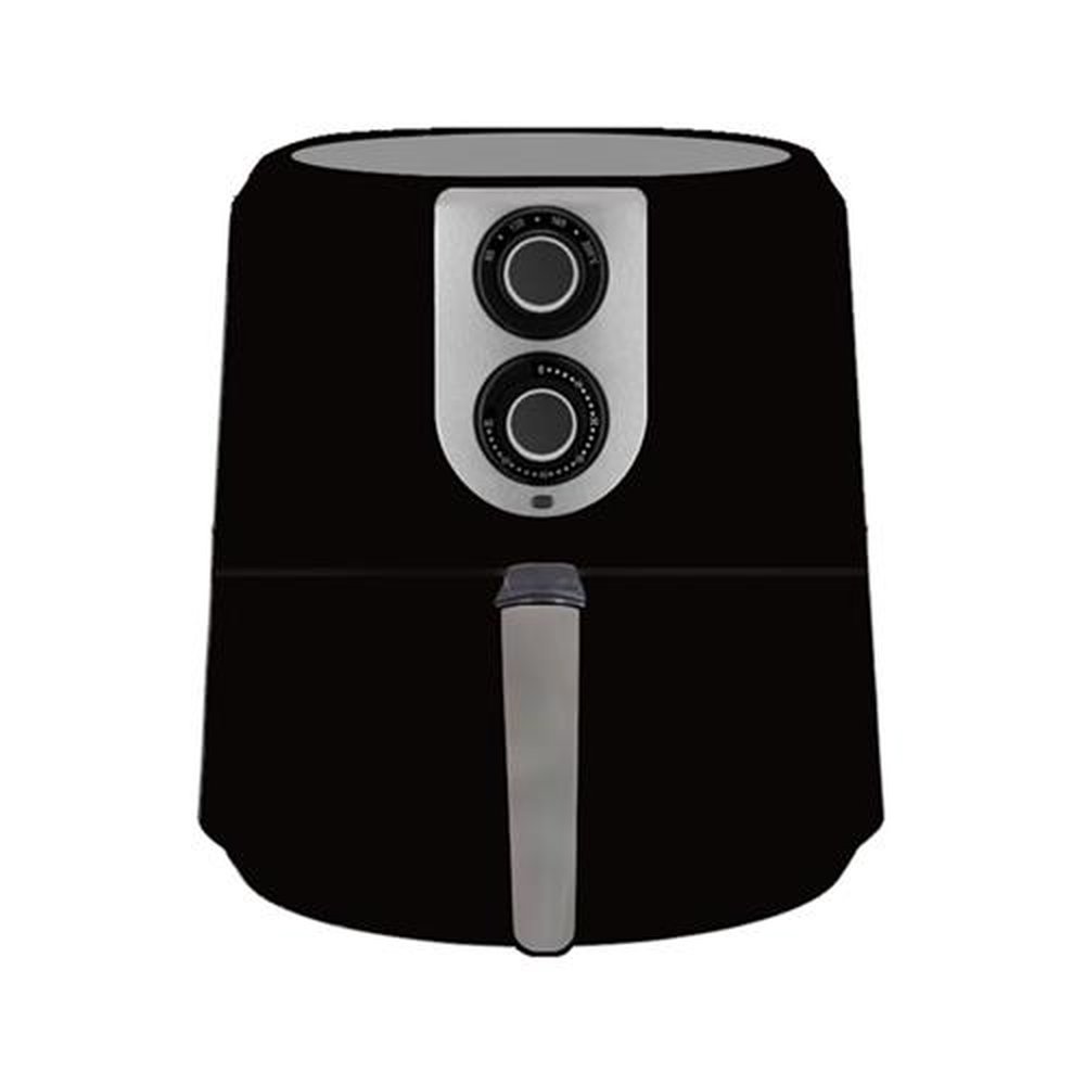Fritadeira Elétrica Analógica PSGHOME Air Fryer 127V Preto 8L