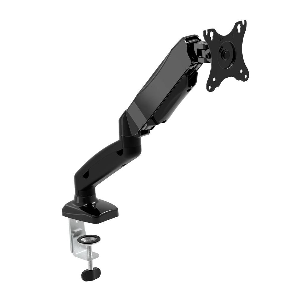 Suporte De Mesa Para Monitor Articulado C/ Pistao A Gas 13" A 27" Bluecase Pn: Bsmtg01-1 - Ate 6,5kg / Vesa / Tri-Articu