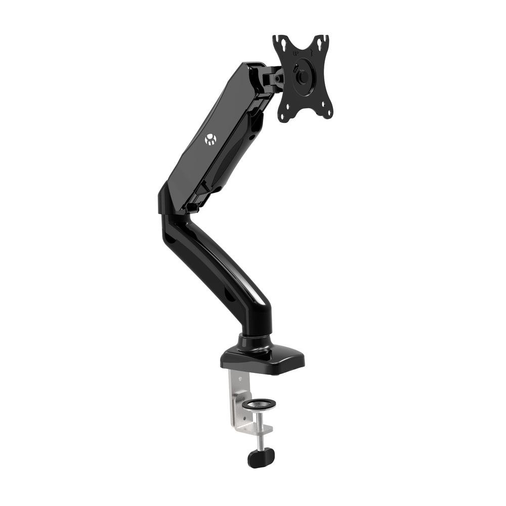 Suporte De Mesa Para Monitor Articulado C/ Pistao A Gas 13" A 27" Bluecase Pn: Bsmtg01-1 - Ate 6,5kg / Vesa / Tri-Articu