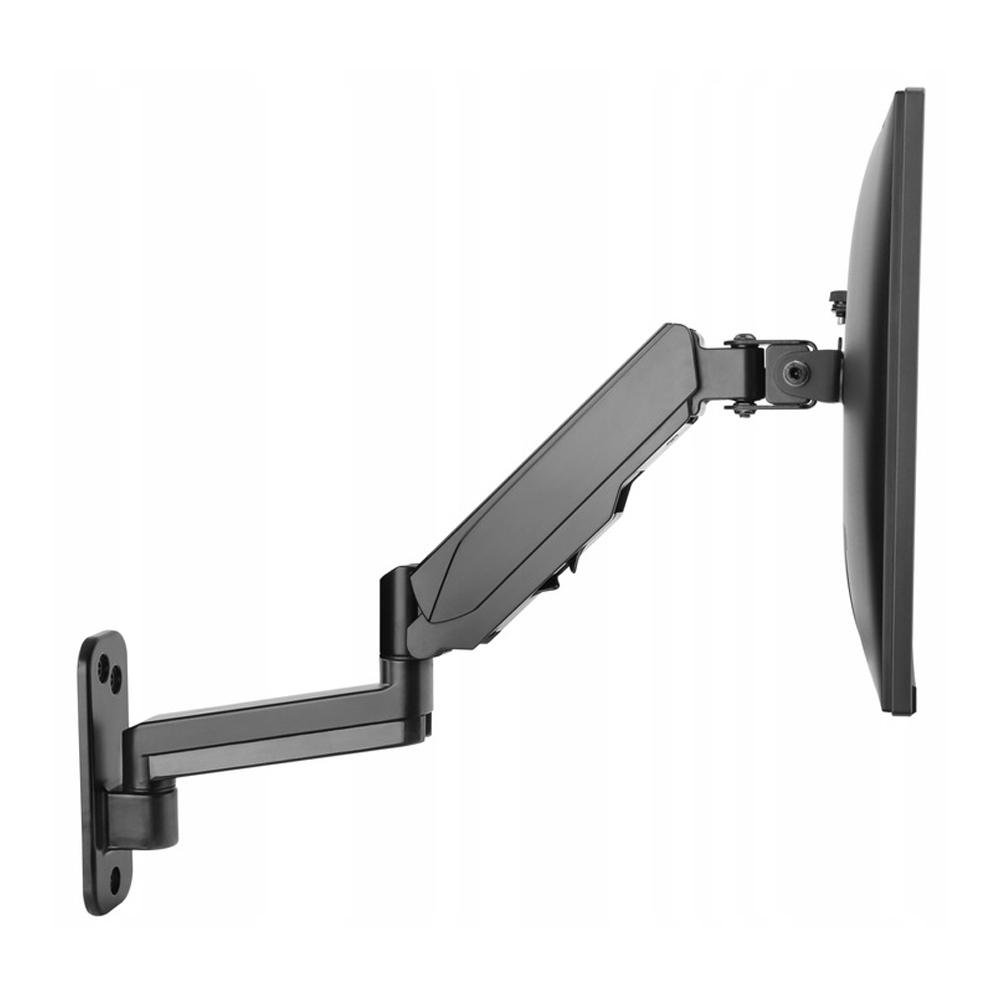 Suporte De Parede Para Monitor Articulado C/ Pistao A Gas 17" A 32" Bluecase Pn: Bspmtg01-1 - Ate 9kg / Vesa / Tri-Artic