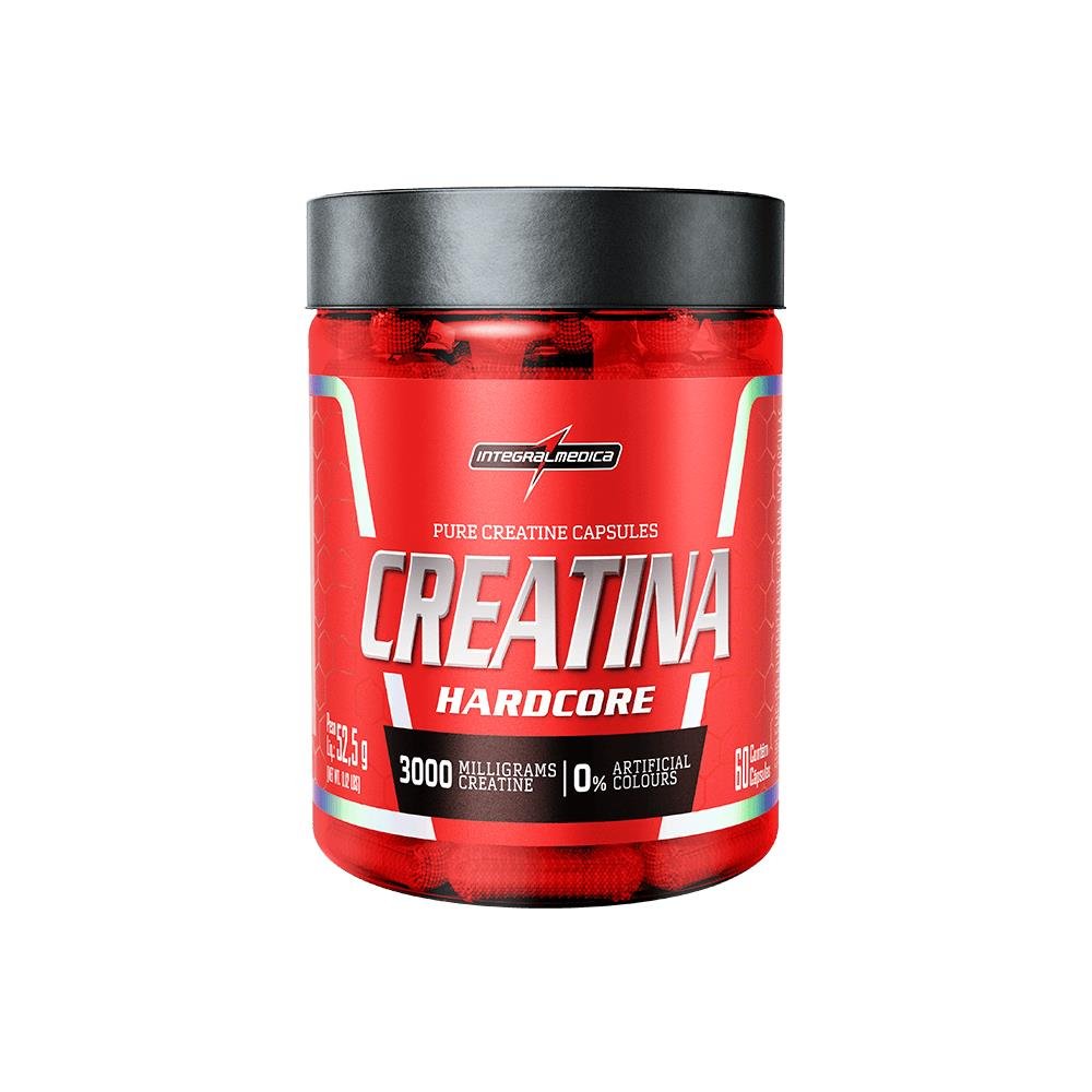 Creatina 100% Pura 60 Cápsulas