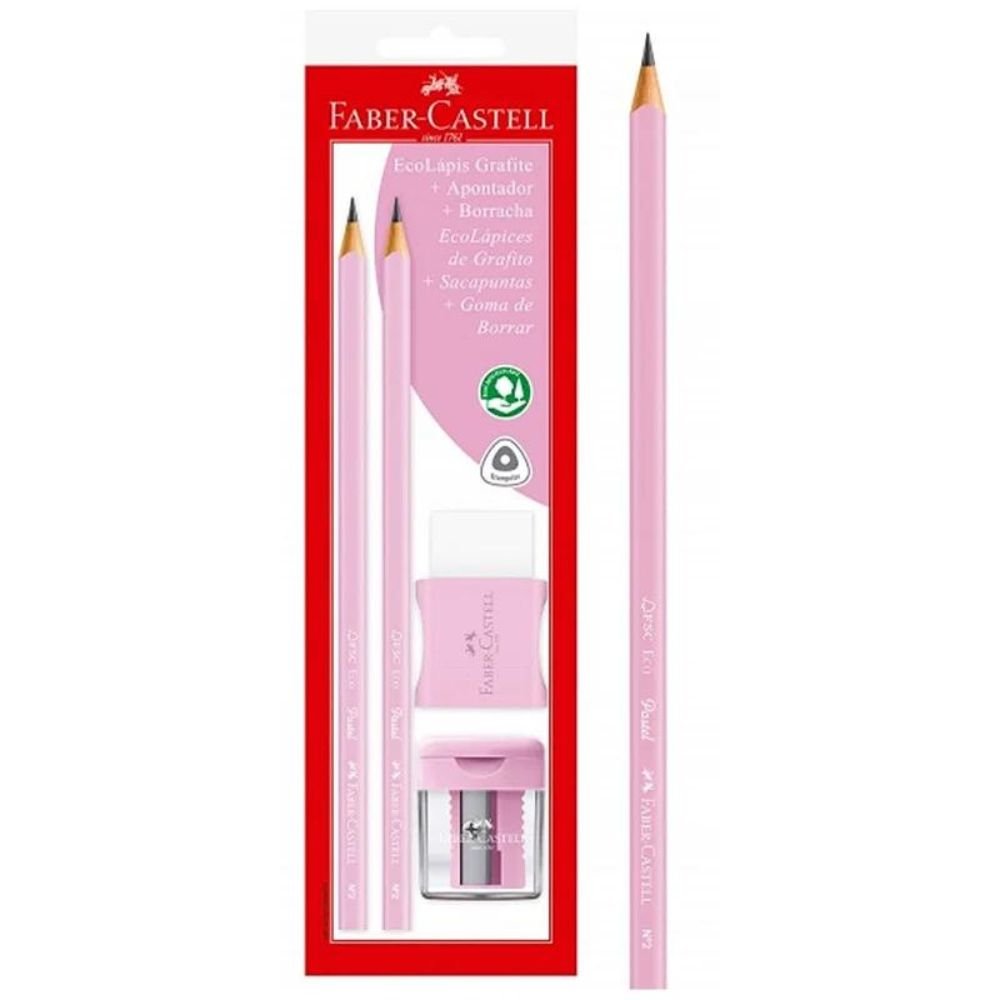 Cartela Combo Pastel Rosa Faber