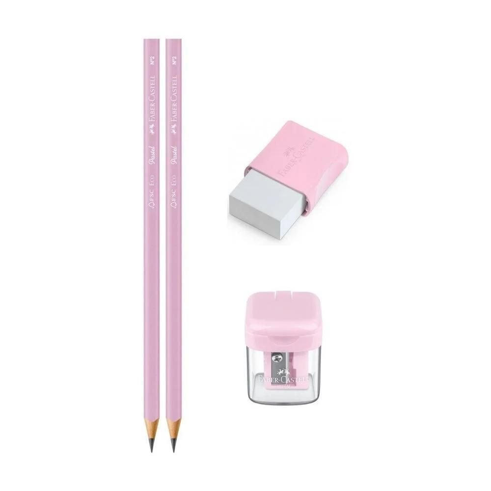 Cartela Combo Pastel Rosa Faber