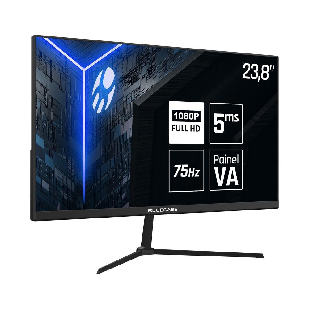 Monitor Gamer 23,8" Full Hd / 75Hz / Hdmi / Vga / Freesync / Vesa - Bluecase Bm24ffH1gw