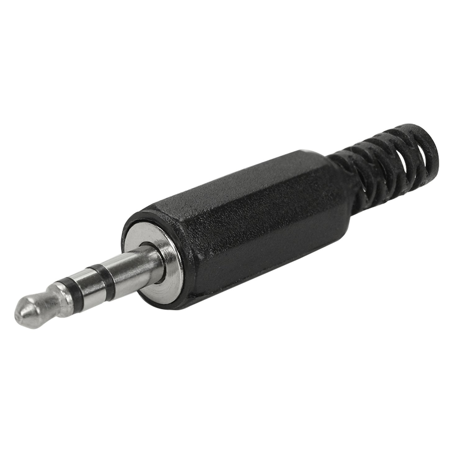 Plug P2 Plástico - P2 Estéreo - Macho