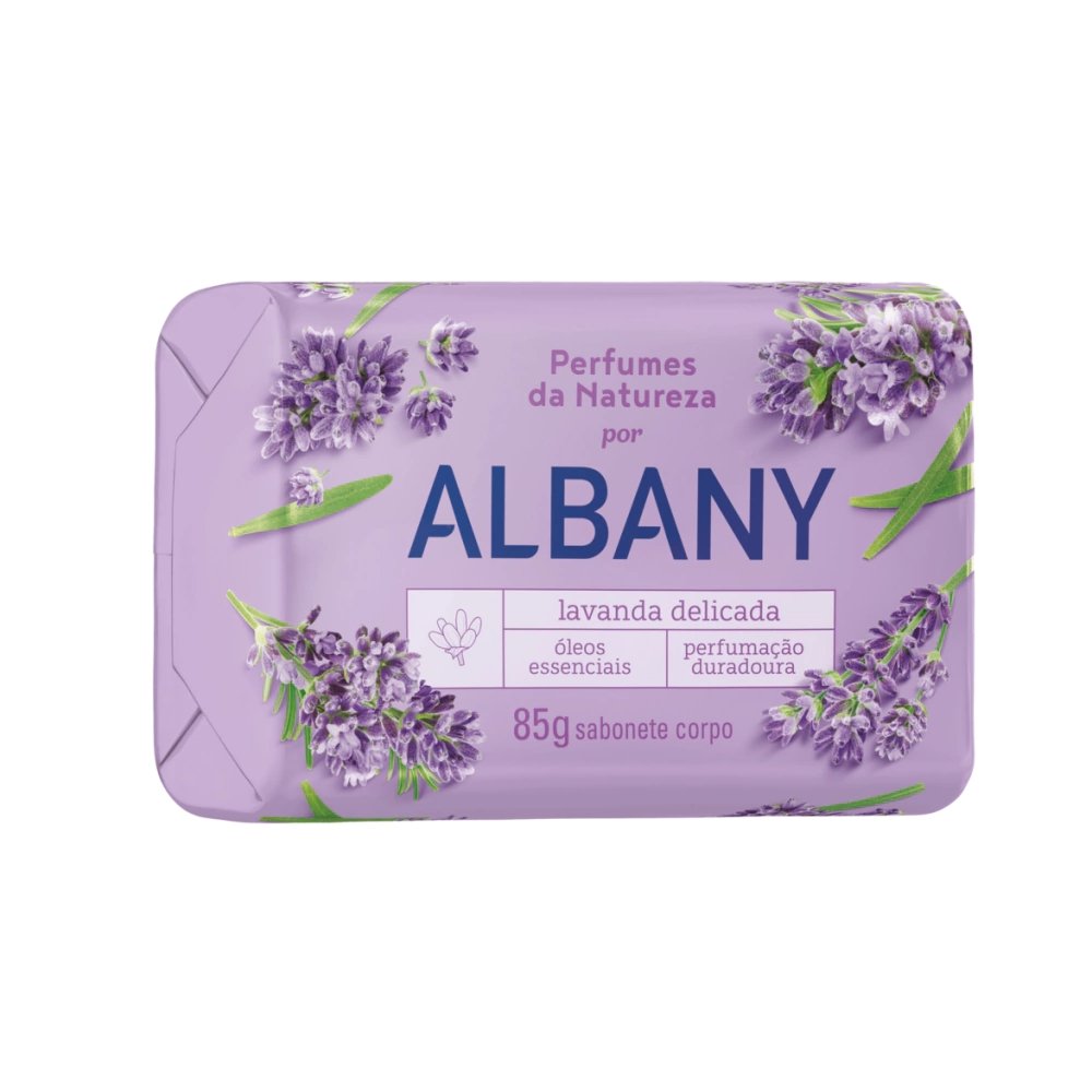 Sabonete Albany Lavanda 80g