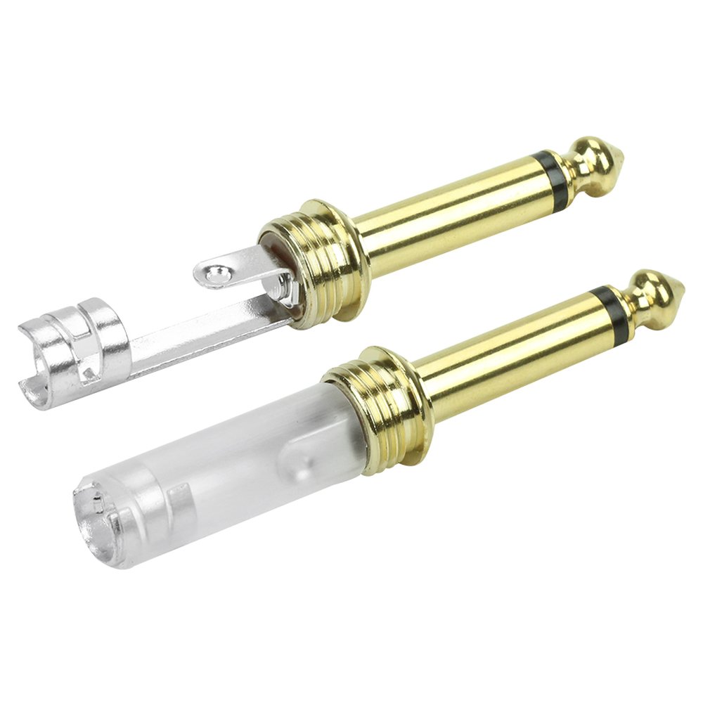 Plug P10 Black Series - P10 Mono Vermelho - Macho