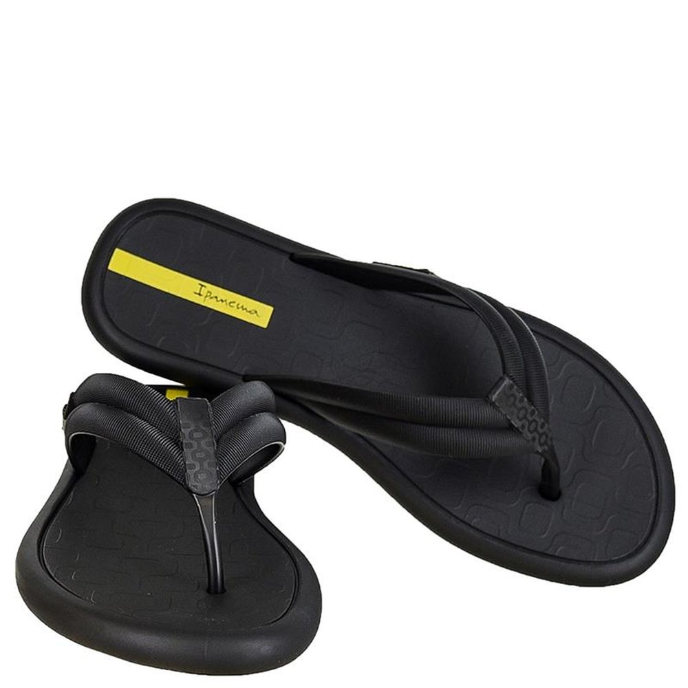 Chinelo Ipanema Drop Preto - Verde - Grade com 12 pares