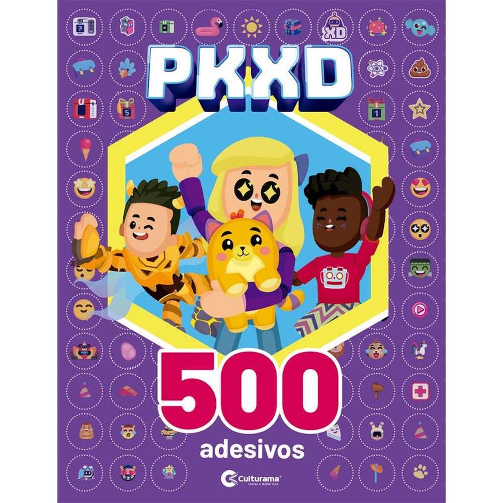 500 Adesivos Pk Xd