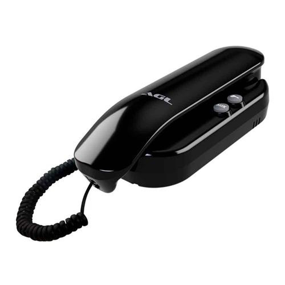 Porteiro Eletronico Agl S100 Monofone Preto 1104042