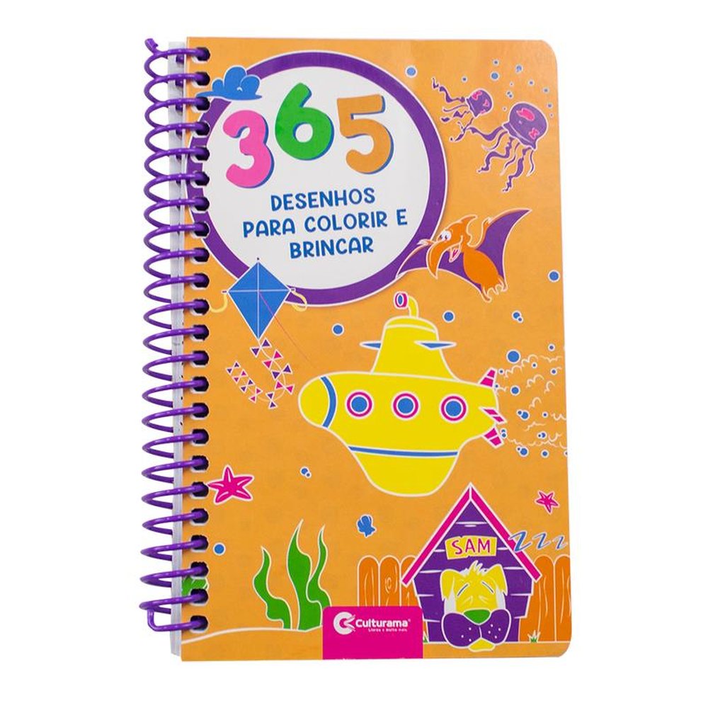 Pop 365 Desenhos Para Colorir E Brincar
