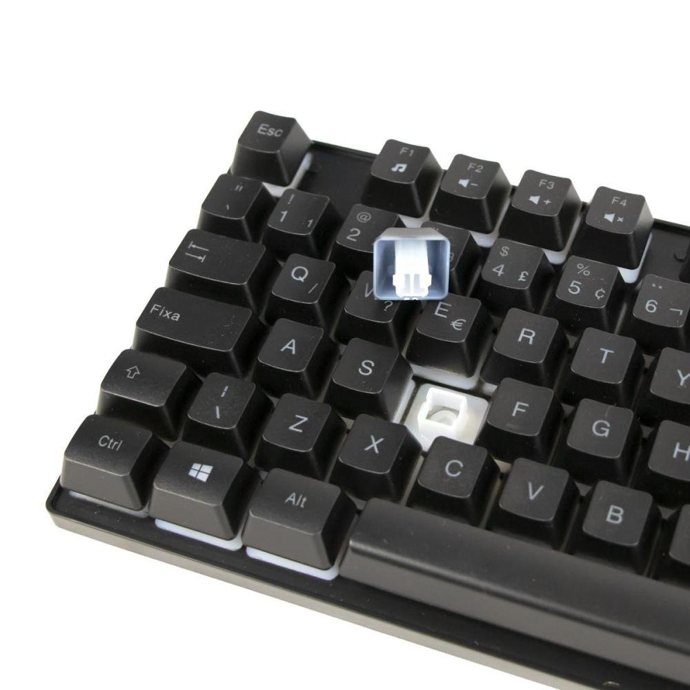 Teclado Gamer Multimidia Fortrek BlackFire New Preto